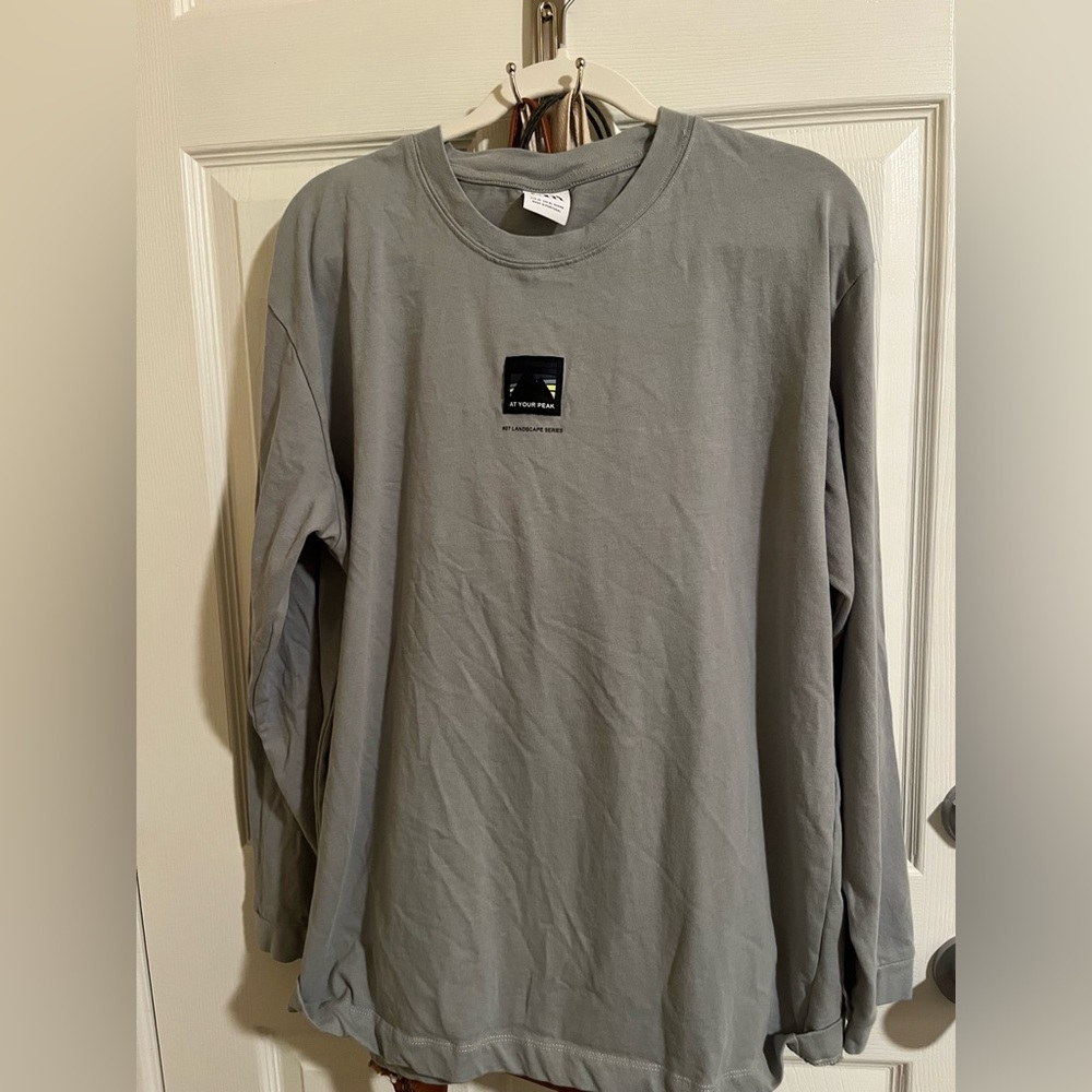 Zara Men’s At Your Peak Long Sleeve T Shirt Size XL